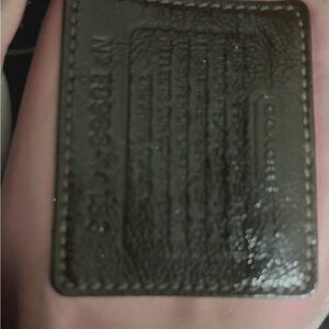 Coach Olive Leather Shoulder Bag